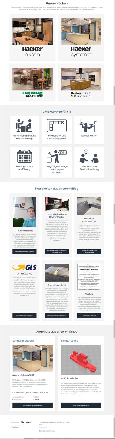 Homepage www.brunker.de