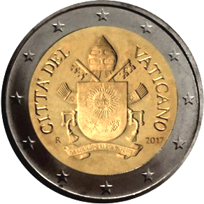 2-Euro-Münze Vatikan