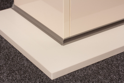 Außenecke auf Gehrung