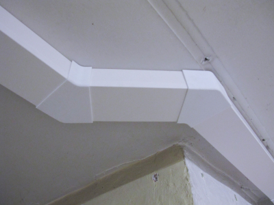 45 Grad-Bögen für Kabelkanal