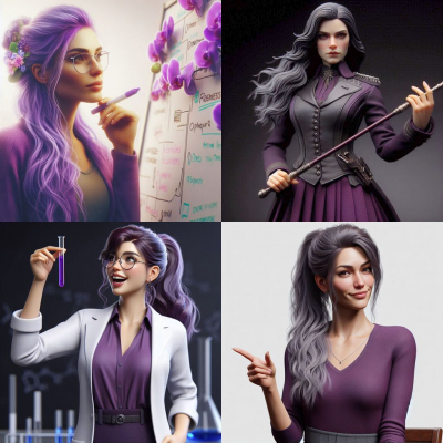 Weibliche Avatare der NT-Typen