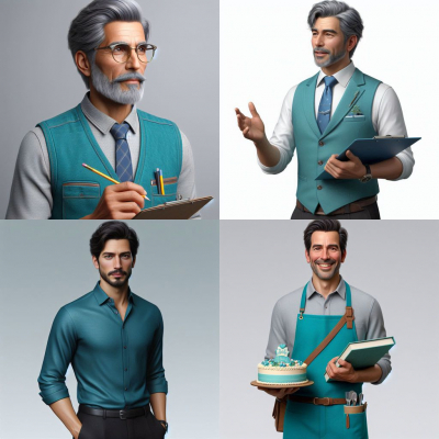 Männliche Avatare der SJ-Typen